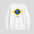 Moletom Parabello Brasil Forte Branco