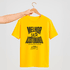 Camiseta Parabello Melhor Jair Acostumando Amarela