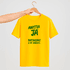 Camiseta Parabello Patriotas Anistia Já Amarela
