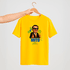 Camiseta Parabello Mito Estilizado Amarela