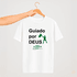 Camiseta Parabello Guiado por Deus Branca