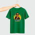 Camiseta Parabello Mito Estilizado Verde