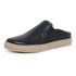 Mule masculino slip on em couro legítimo cor preto