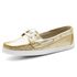Sider Feminino Couro Legítimo Pierrô - Ouro