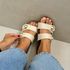 Sandália Papete Lara Off White