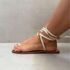 Rasteira Sofia Off White