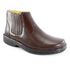 Bota Masculina Elástico e Zíper Leve Sapatoterapia Café Vicenza 