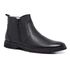Bota Chelsea Zíper Sapatoterapia Amortecedora Preto Logan