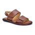Sandália Masculina Anatômica Velcro Sapatoterapia Whisky