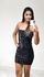 Vestido Paetê Preto