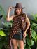 Blusa Capa Manga Longa ESTAMPADO ANIMAL PRINT