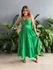 Vestido Midi Flavia VERDE BANDEIRA