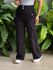 Calça Cargo Elástico no Cós PRETO