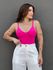 Body Maiô Alças Finas ROSA PINK