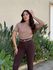 Blusa Baby Look Iris BEGE