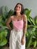 Body Poliamida Alças Finas ROSA CLARO
