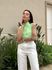 Blusa Geise Cavada VERDE PASTEL