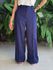 Calça Pantalona Laila em Alfaiataria AZUL MARINHO