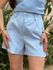Shorts Paloma em Alfaiataria AZUL BEBE