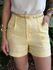 Shorts Lua em Linho AMARELO MANTEIGA