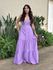 Vestido Longo Eliana Aberto nas Laterais LILAS