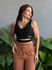 Cropped Dulce em Bengaline PRETO