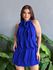 Vestido Babados Aniele AZUL BIC