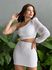 Vestido Jurerê Nula Manga em Paete BRANCO