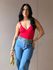 Body Maiô Alças Finas VERMELHO