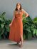 Vestido Midi Jhenifer TERRACOTA