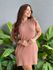 Vestido Curto Muscle Malha Premium MARROM CLARO