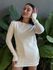 Tricot Agnes Manga Longa OFF WHITE