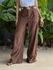 Calça Pantalona Franciele MARROM CHOCOLATE
