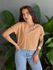 T-shirt Made for More BEGE ESCURO