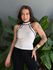 Blusa Regata Diana em Tricot OFF WHITE