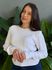 Tricot Olga Manga Longa OFF WHITE