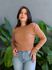 Tricot Olga Manga Longa BEGE