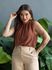 Blusa Geise Cavada CARAMELO