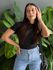 T-shirt Lisa sem Estampa PRETO