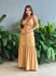 Vestido Longo Nicole CAPUCCINO