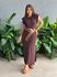 Vestido Muscle Malha Premium MARROM ESCURO