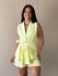 Conjunto Anahi Colete e Shorts em Alfaiataria AMARELO