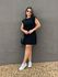 Vestido Curto Muscle Malha Premium PRETO