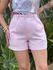 Shorts Lua em Linho ROSA CLARO