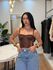 Corselet Marrom