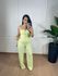 Conjunto Valentina Amarelo Manteiga