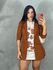 Maxi Blazer Terracota