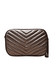 Bolsa Anna Couro Acia Metalizado