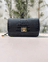 Bolsa Livia Couro Croco Preto