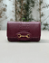 Bolsa Luna Couro Croco Cabernet